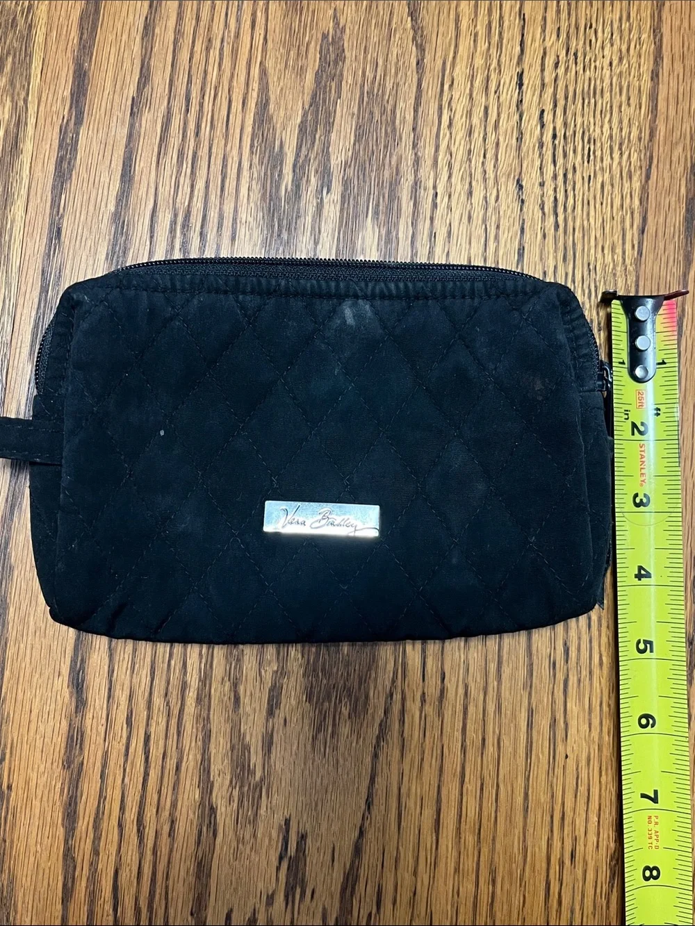 Vera Bradley quilted cosmetic
